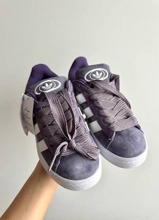 Кроссовки adidas campus '00s shadow violet/cloud white2 фото