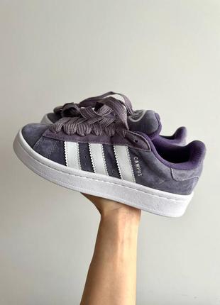 Кроссовки adidas campus '00s shadow violet/cloud white1 фото