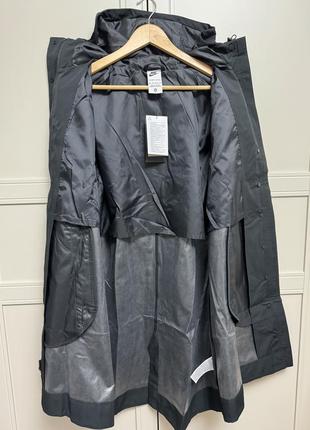 Женская куртка-плащ, тренч nike essential storm-fit 200, оригинал xs,m,l oversized fit5 фото