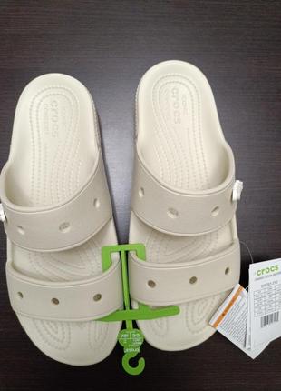 Кроксы шлепанцы crocs classic sandal unisex. 
оригинал! 
унисекс размер: m9 / w11; 42-43 г. 
.