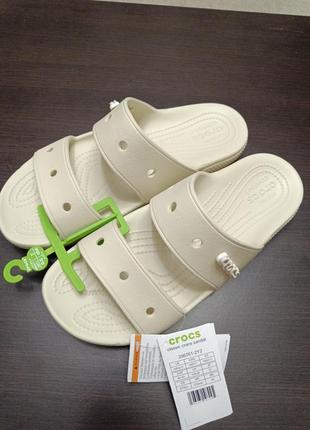 Крокси шльопанці crocs classic sandal unisex. 
оригінал! 
унісекс. розмір: m9 / w11; 42-43 р. 
.2 фото