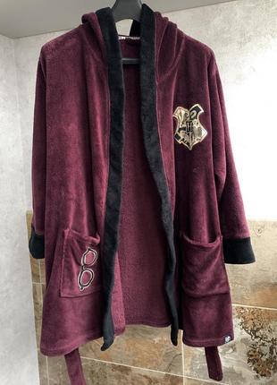 Махровый мягкий халат harry potter