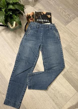 Джинсы ровные стильные укороченные джинсы2 фото