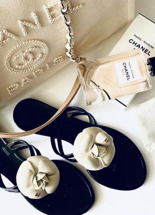 Chanel camellia sandals оригинал ‼️🛍🎀1 фото