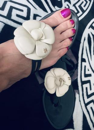 Chanel camellia sandals оригинал ‼️🛍🎀4 фото