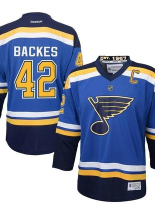 Хокейна дитяча джерсі david backes st. louis blues  reebok
