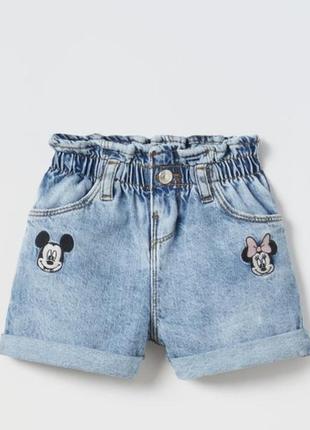 Шорты джинсовые zara 80 см, 86 см