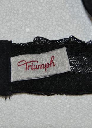 Бюстгальтер кружевной triumph,   75в2 фото