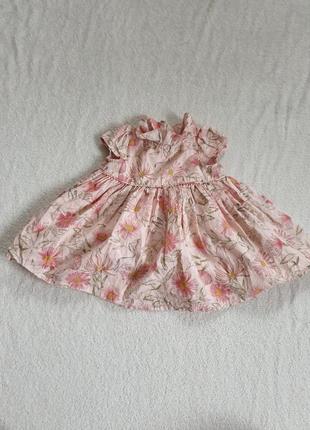 Платье для девочки 0-3 месяцев