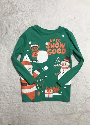 Реглан рождественский новогодний лонгслив