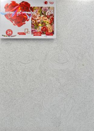 Картина по номерам "аромат цветов" danko toys kpne-40х50-02-04 40x50 см