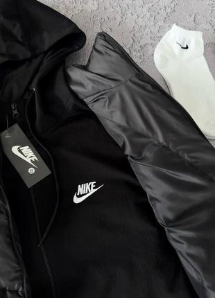 Жилетка + спортивний костюм nike весна\осінь туреччина, безрукавка найк модна для чоловіків3 фото