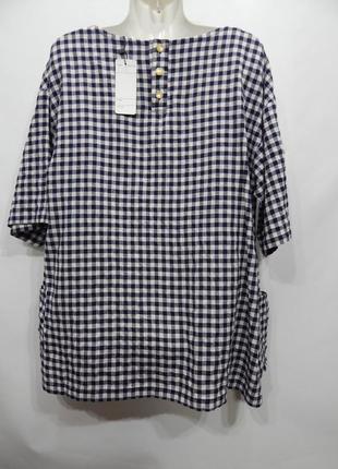 Рубашка- туника фирменная женская couleur хлопок ukr 48-50 131tr (только в указанном размере)3 фото