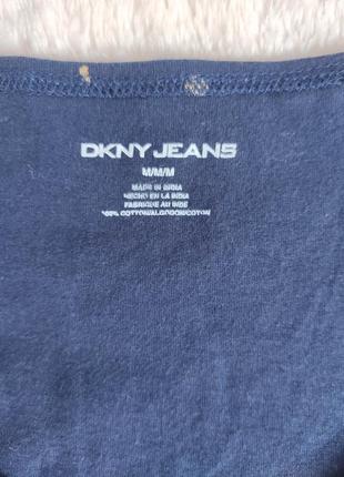 Dkny jeans футболка блузка жіноча кофточка з баскою 38 р м оригінал3 фото