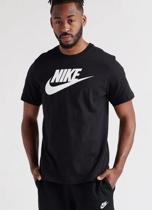 Футболка nike nsw icon futura tee1 фото