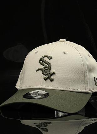 Оригінальна бежева кепка new erachicago white sox 9forty