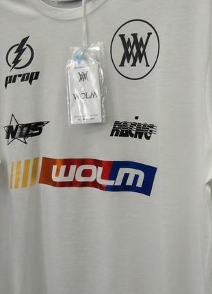 Стильна чоловіча футболка wolm3 фото