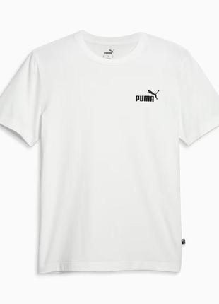 Футболка puma essentials no. 1 logo men's tee4 фото