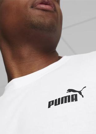 Футболка puma essentials no. 1 logo men's tee2 фото