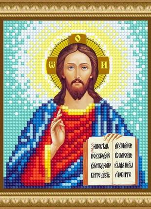 Алмазна мозаїка вишивка образ господа ісуса христа повна викладка мозаїка 5d набори 16x20 см1 фото