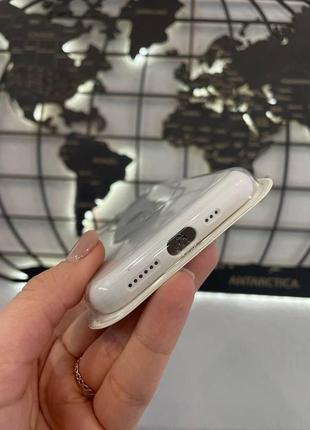 Чехол silicone case с микрофиброй для iphone 11 pro, качественный чехол для айфон 11 про (цвет белый)6 фото