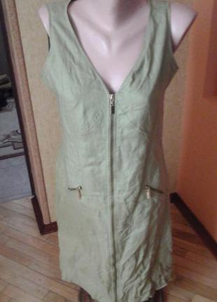 Льняное платье фирмы m&s