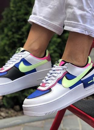 💙nike air force 1 shadow, жіночі кросівки найк