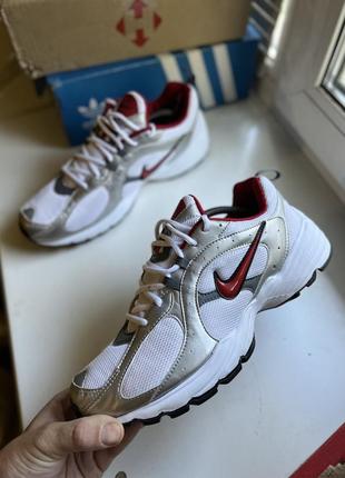 Кроссовки редкие винтажные сетка nike air оригинал винтаж 2000х годов легендарная модель новые 45 размер 29 см стелька