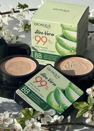 Кушон bioaqua aloe vera beauty air cushion 20g