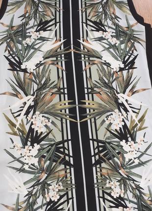 Стильне плаття з принтом пальмового листя розмір 42-447 фото