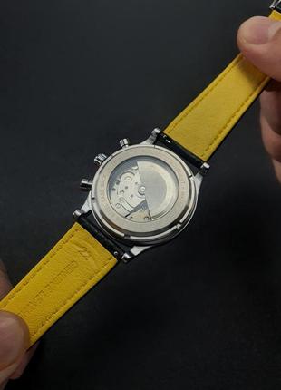 Мужские механические наручные часы с автоподзаводом forsining 6921 silver-silver6 фото