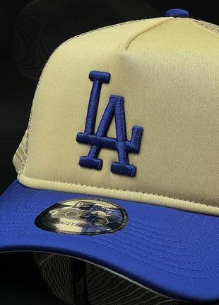 Оргінальна  кепка з сіткою  new era los angeles  dodgers 9forty2 фото