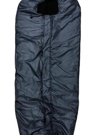 Спальный мешок армейский киборг тактический зсу –30 с цвет черный5 фото
