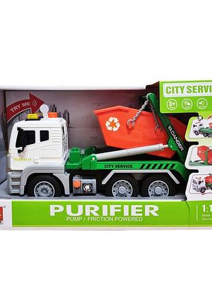 Дитяча машина міських служб wy821a зі світлом та звуком