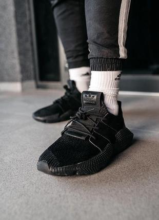 Adidas prophere "black" чоловічі кросівки адідас
