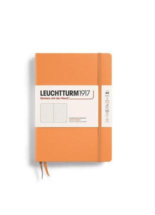 Блокнот leuchtturm1917 середній, apricot, крапка (369780)