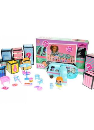 Ігровий набір "лялька з фургоном" bs012