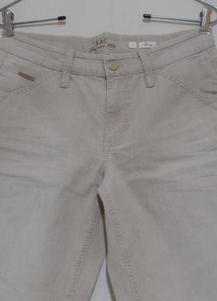 Нові джинси 7/8 слім легкі лляного кольору w28'mac Work jeans'5 фото