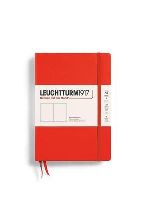 Блокнот leuchtturm1917 средний, lobster, чистые листы (369783)1 фото