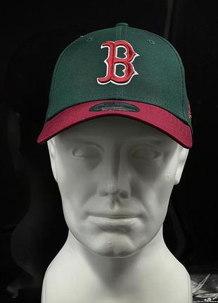 Оригинальная зеленая кепка new era 9forty boston red sox 604942749 фото