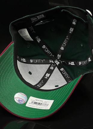 Оригинальная зеленая кепка new era 9forty boston red sox 604942747 фото