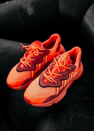 Adidas ozweego "orange" женские кроссовки аддиас