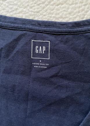 Базовая футболка gap, хлопковая футболка, универсальная футболка gap5 фото