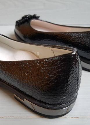 Лаковые туфли для девочки с супинатором цвета р.32-377 фото