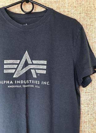 Футболка alpha industries