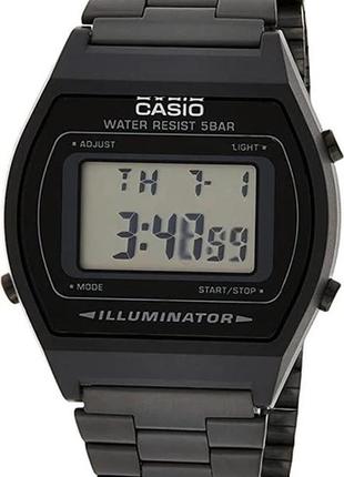 Мужские часы casio b-640wb-1adf, черный цвет