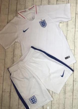 Nike dri-fit збірна англії комплект шорти футболка розмір s