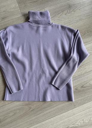 Свитпер кофта лиловый, сиреневый