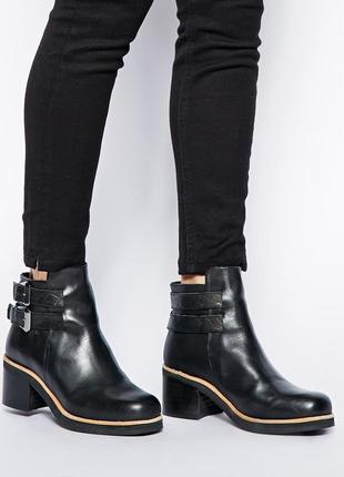 Ботильоны ботинки asos нат.кожа р.37