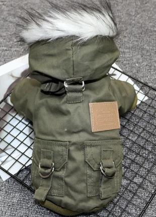 Парка для котів pet style "parisdog republic" хакі xs